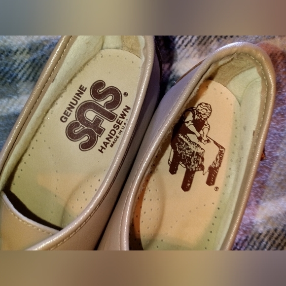 🆕SAS | Siesta Lace Up Leather Loafer Mocha Comfort Shoes Womens Size 9 Slim - Picture 11 of 13